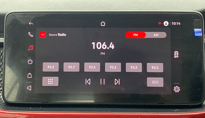 2023 Skoda KUSHAQ MONTE CARLO 1.0L TSI AT, Petrol, Automatic, 3,893 km, Touchscreen Infotainment System