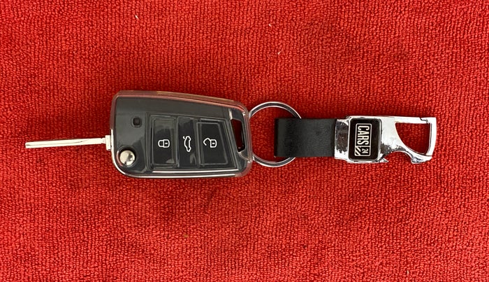 2023 Skoda KUSHAQ MONTE CARLO 1.0L TSI AT, Petrol, Automatic, 3,893 km, Key Close Up