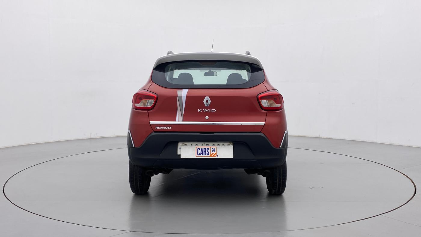 2016 Renault Kwid 1.0 RXT, Petrol, Manual, 59,544 km, Back/Rear