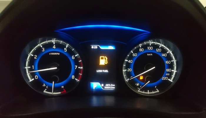 2019 Toyota Glanza V CVT, Petrol, Automatic, 99,829 km, Odometer Image