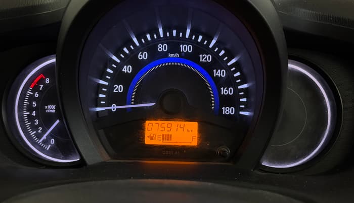 2015 Honda Amaze 1.2L I-VTEC SX, Petrol, Manual, 75,908 km, Odometer Image