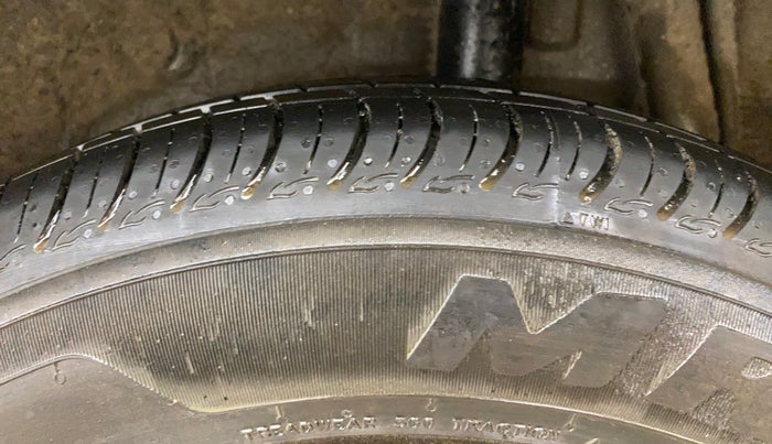 2015 Maruti Celerio VXI AMT, Petrol, Automatic, 56,228 km, Left Rear Tyre Tread