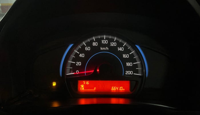 2021 Maruti Baleno SIGMA PETROL 1.2, Petrol, Manual, 66,402 km, Odometer Image