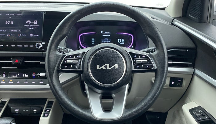 2022 KIA CARENS PRESTIGE PLUS 1.4G DCT 7STR, Petrol, Automatic, 1,486 km, Steering Wheel Close Up