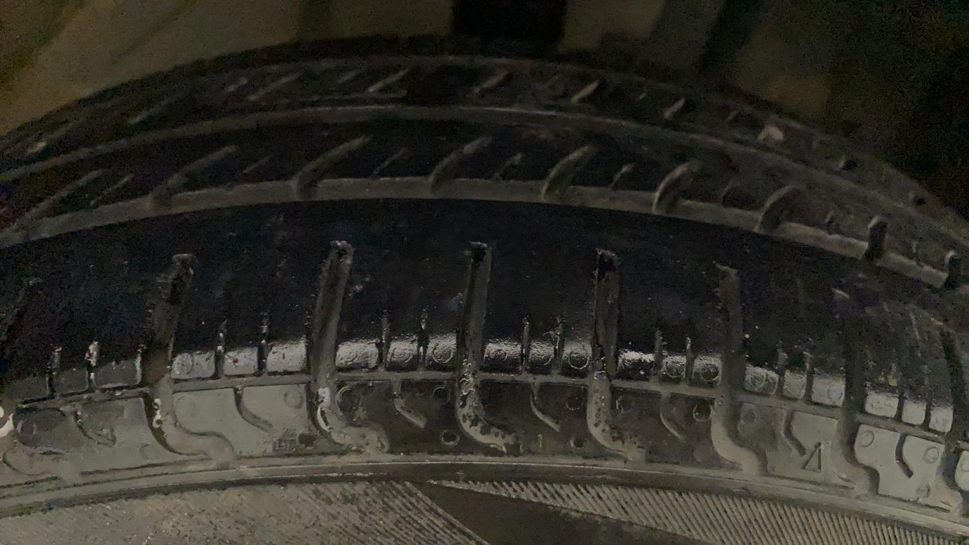 2015 Datsun Go T, Petrol, Manual, 59,716 km, Right Rear Tyre Tread