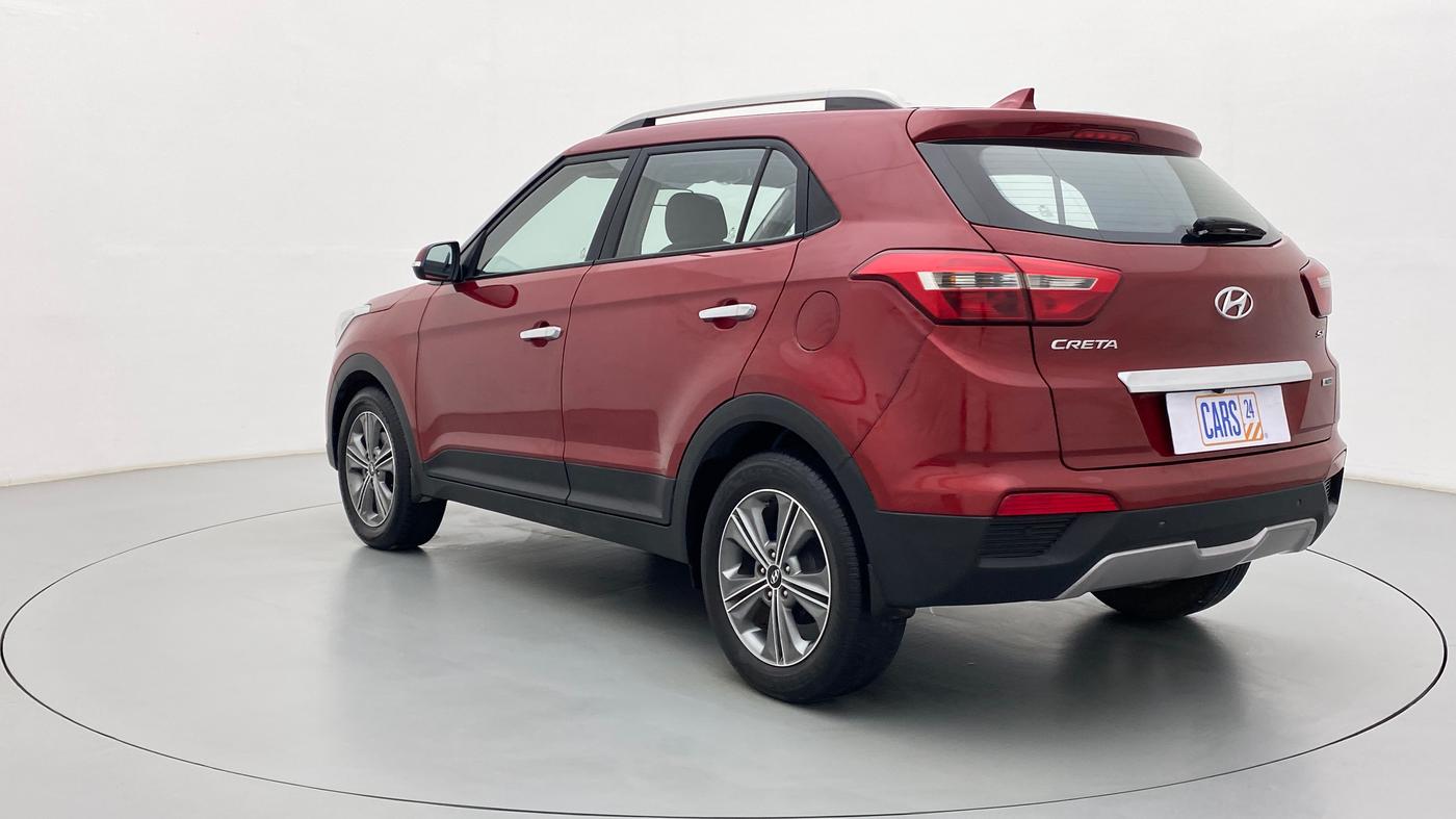 2018 Hyundai Creta 1.6 SX PLUS AUTO PETROL, Petrol, Automatic, 48,871 km, Left Back Diagonal
