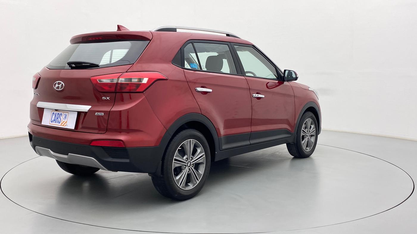 2018 Hyundai Creta 1.6 SX PLUS AUTO PETROL, Petrol, Automatic, 48,871 km, Right Back Diagonal