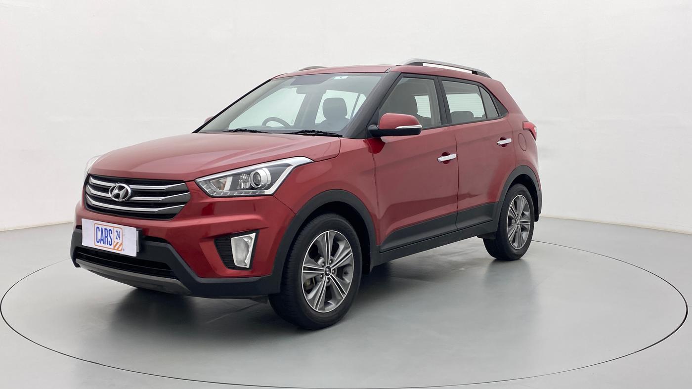 2018 Hyundai Creta 1.6 SX PLUS AUTO PETROL, Petrol, Automatic, 48,871 km, Left Front Diagonal