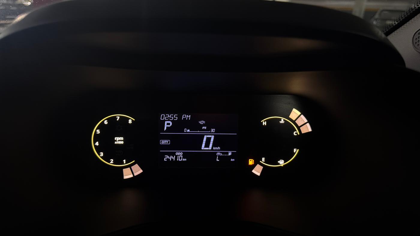 2025 Tata Curvv Creative S 1.2 Petrol 7DCA, Petrol, Automatic, 24,397 km, Odometer Image