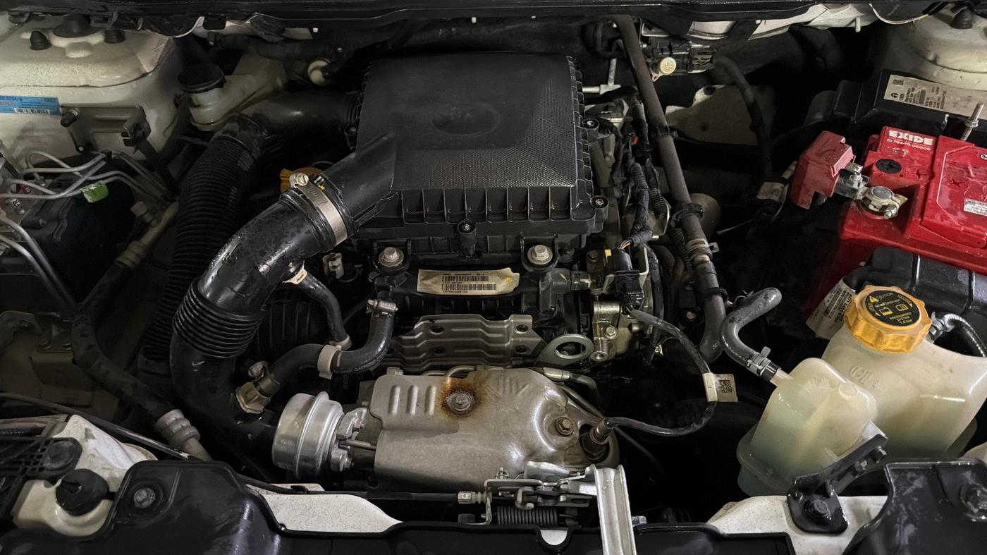 2025 Tata Curvv Creative S 1.2 Petrol 7DCA, Petrol, Automatic, 24,397 km, Engine View