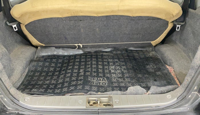 2009 Maruti Alto LXI, Petrol, Manual, 25,627 km, Boot Inside