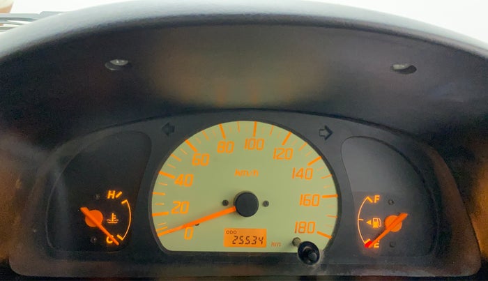 2009 Maruti Alto LXI, Petrol, Manual, 25,627 km, Odometer Image