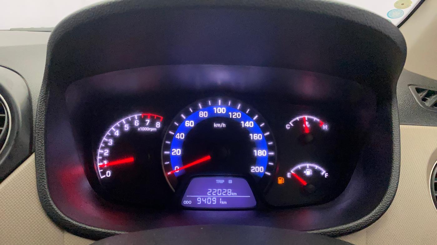 2014 Hyundai Xcent S (O) 1.2, Petrol, Manual, 94,095 km, Odometer Image