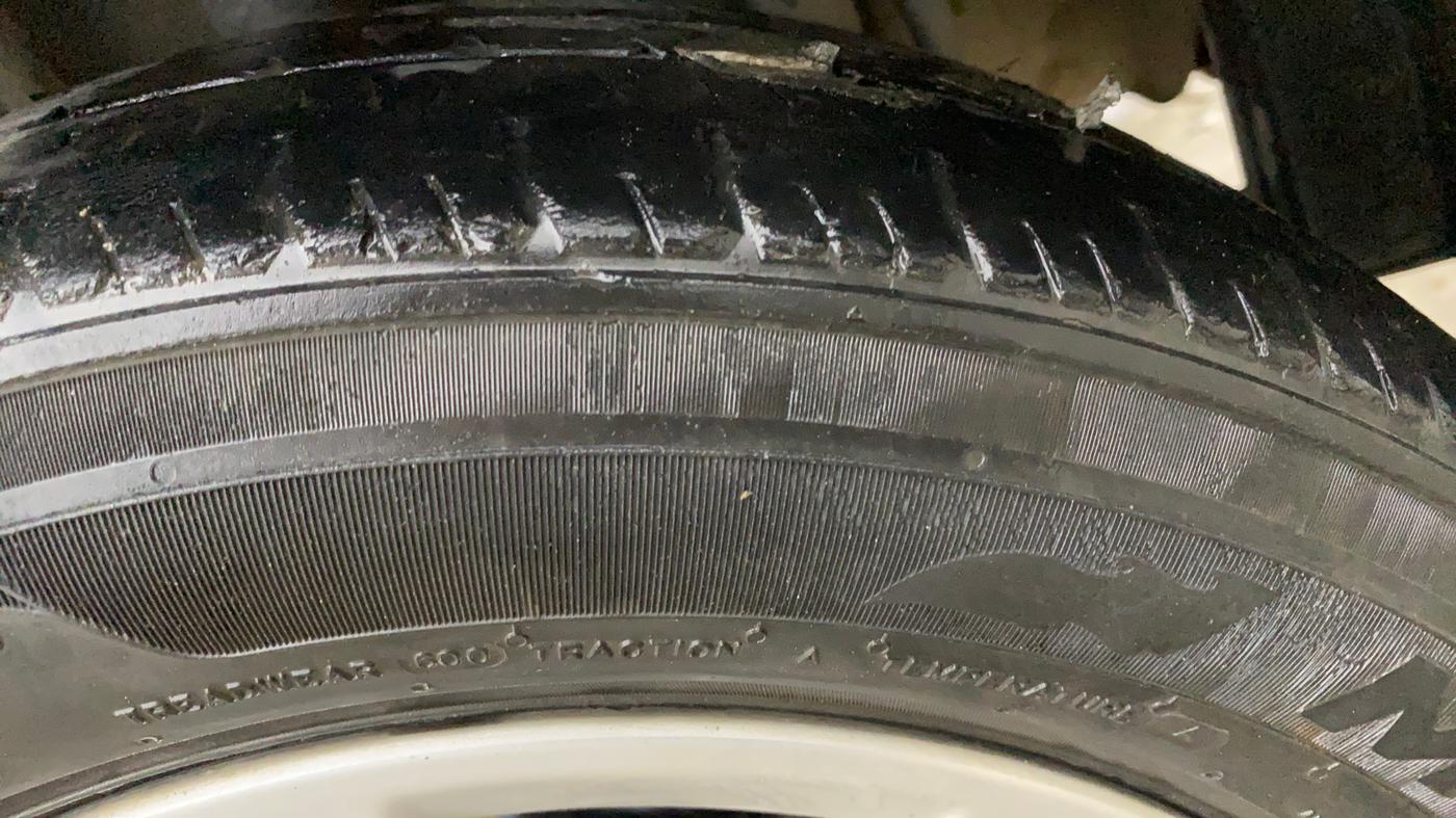 2018 Tata Tiago XZ PETROL, Petrol, Manual, 77,888 km, Left Rear Tyre Tread