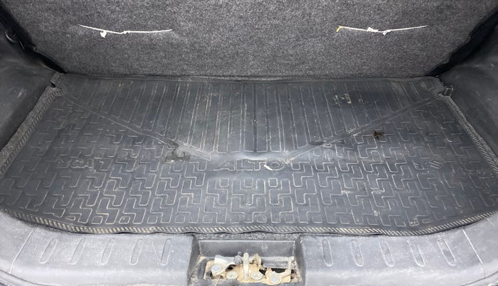 2021 Maruti Alto VXI, Petrol, Manual, 23,858 km, Boot Inside