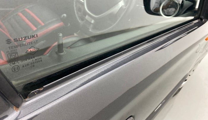 2021 Maruti Alto VXI, Petrol, Manual, 23,858 km, Driver-side door - Weather strip has minor damage