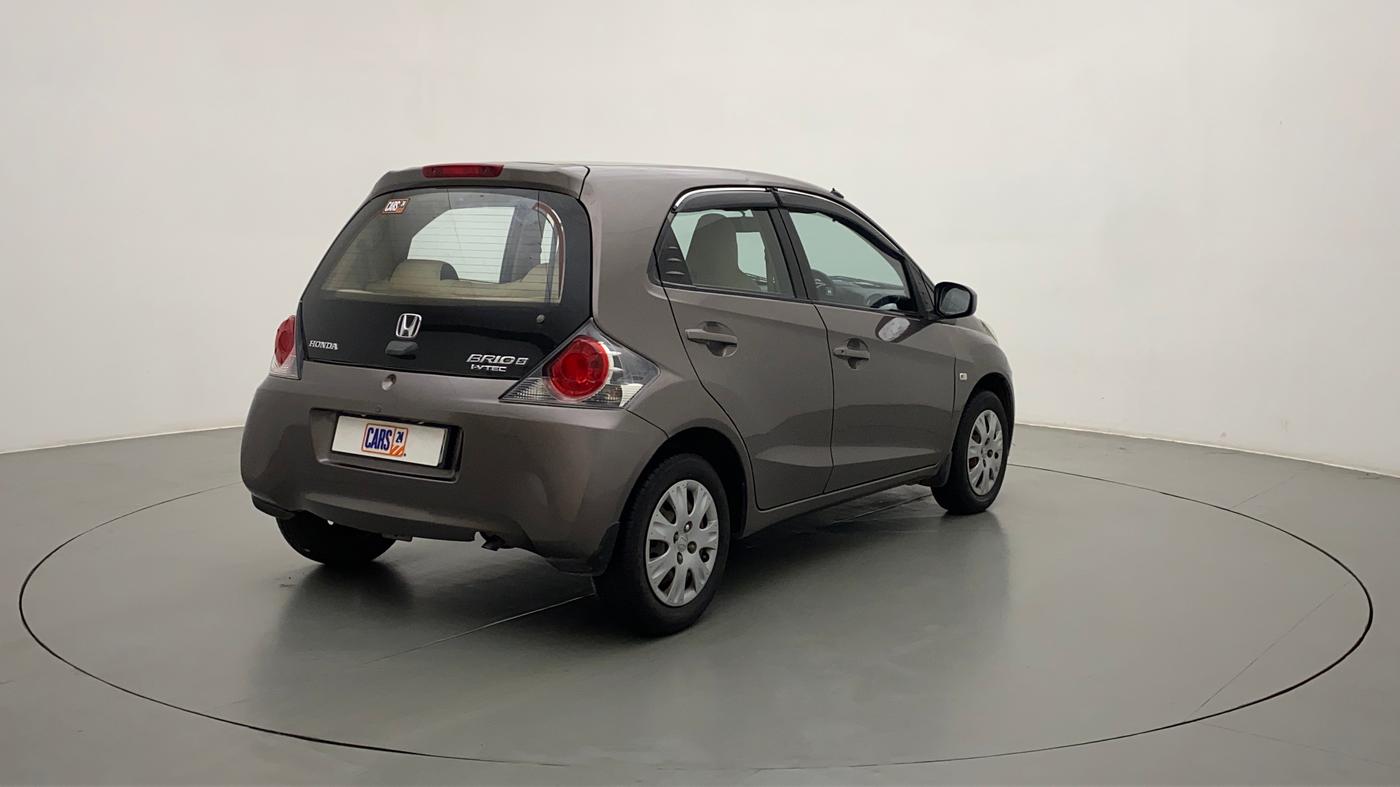 2014 Honda Brio S MT, Petrol, Manual, 25,665 km, Right Back Diagonal