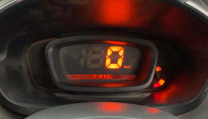 2016 Renault Kwid RXT 0.8, Petrol, Manual, 71,643 km, Odometer Image