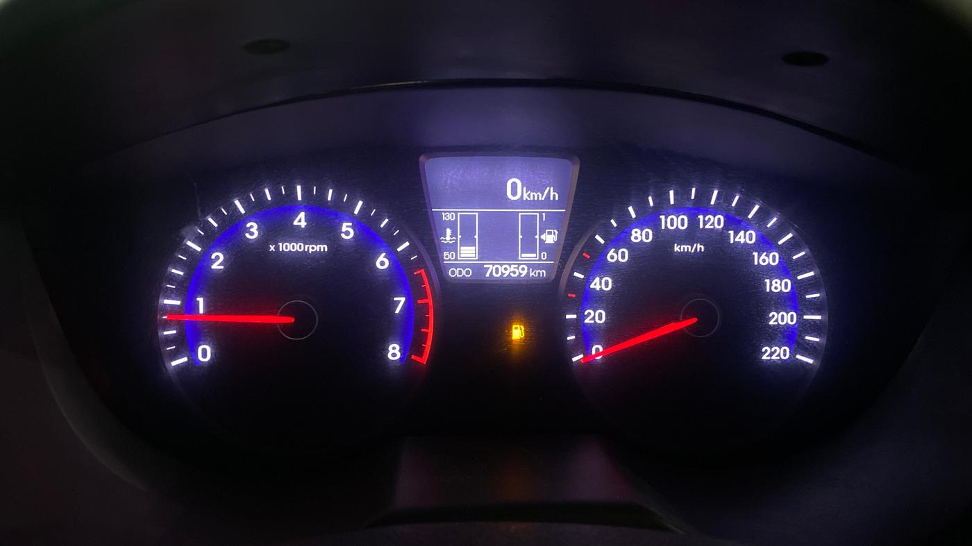 2013 Hyundai i20 ASTA 1.2, Petrol, Manual, 70,917 km, Odometer Image