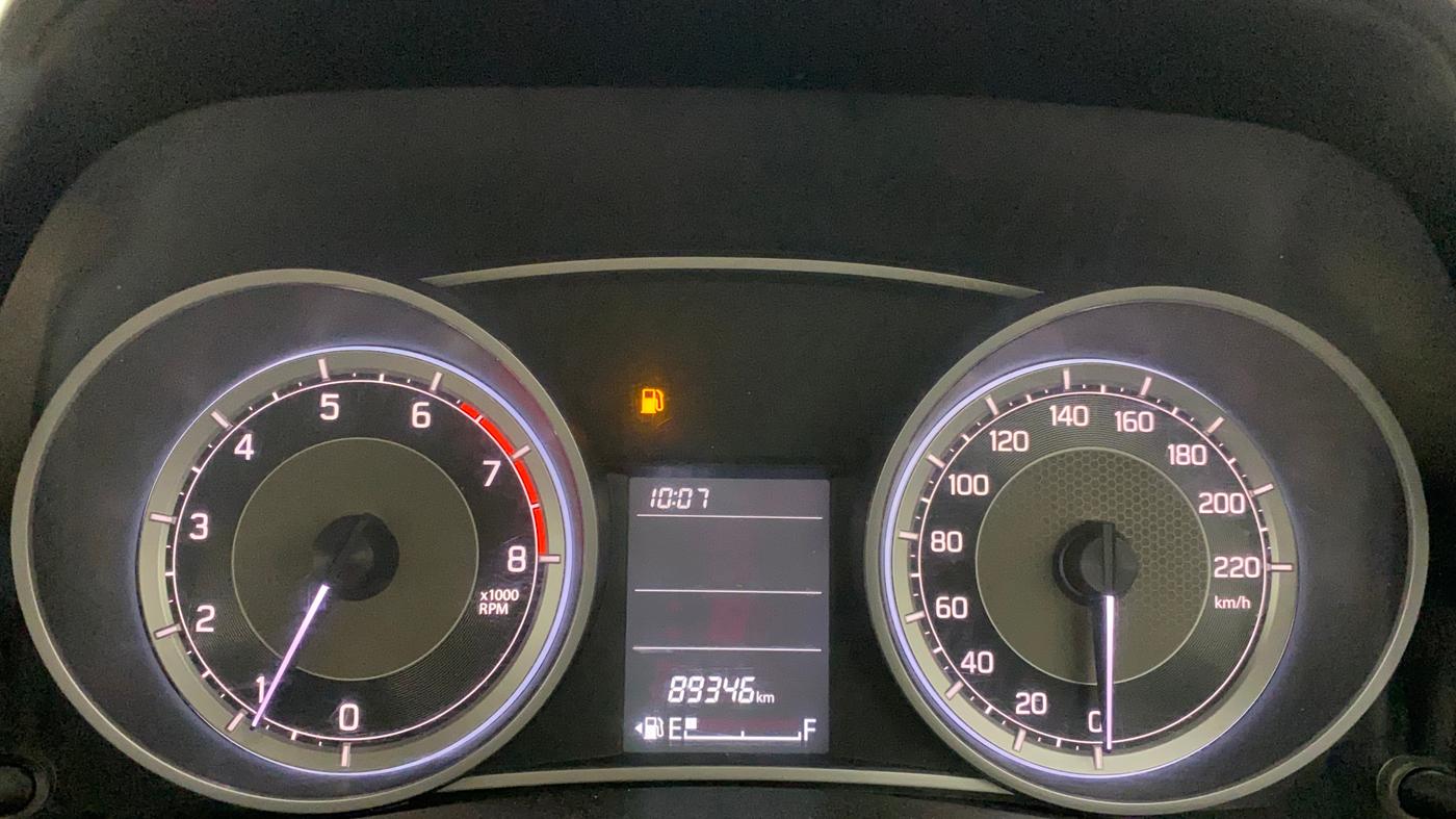 2017 Maruti Dzire VXI, Petrol, Manual, 89,533 km, Odometer Image