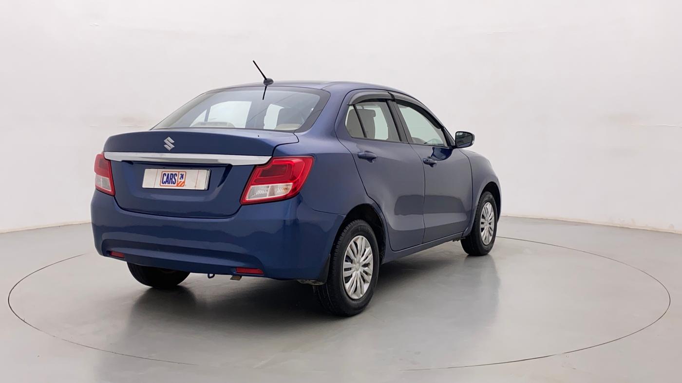 2017 Maruti Dzire VXI, Petrol, Manual, 89,533 km, Right Back Diagonal