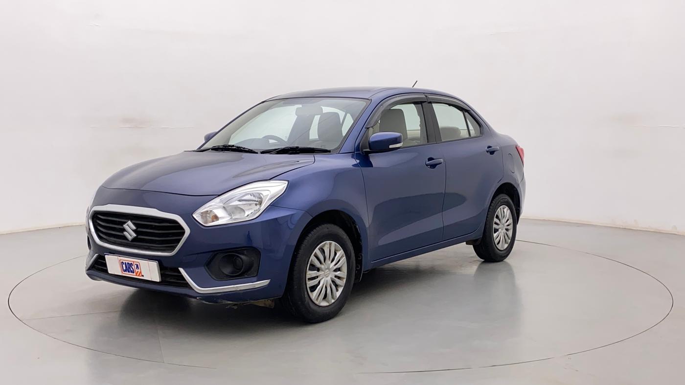 2017 Maruti Dzire VXI, Petrol, Manual, 89,533 km, Left Front Diagonal