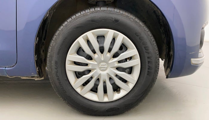 2017 Maruti Dzire VXI, Petrol, Manual, 89,533 km, Right Front Wheel