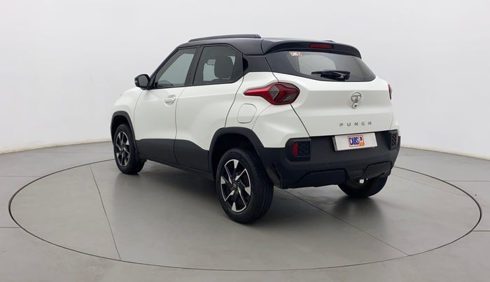 2022 Tata PUNCH CREATIVE AMT 1.2 RTN DUAL TONE, Petrol, Automatic, 18,456 km, Left Back Diagonal