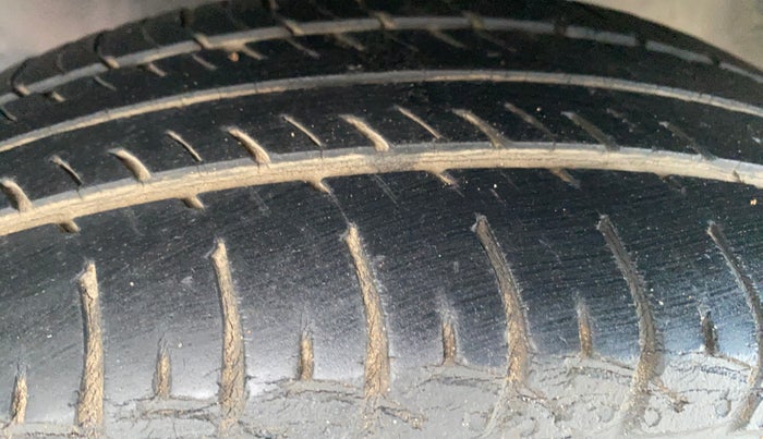 2019 Maruti New Wagon-R VXI 1.0, Petrol, Manual, 39,005 km, Left Front Tyre Tread