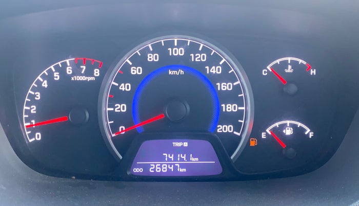 2020 Hyundai Grand i10 SPORTZ 1.2 KAPPA VTVT, Petrol, Manual, 26,835 km, Odometer Image