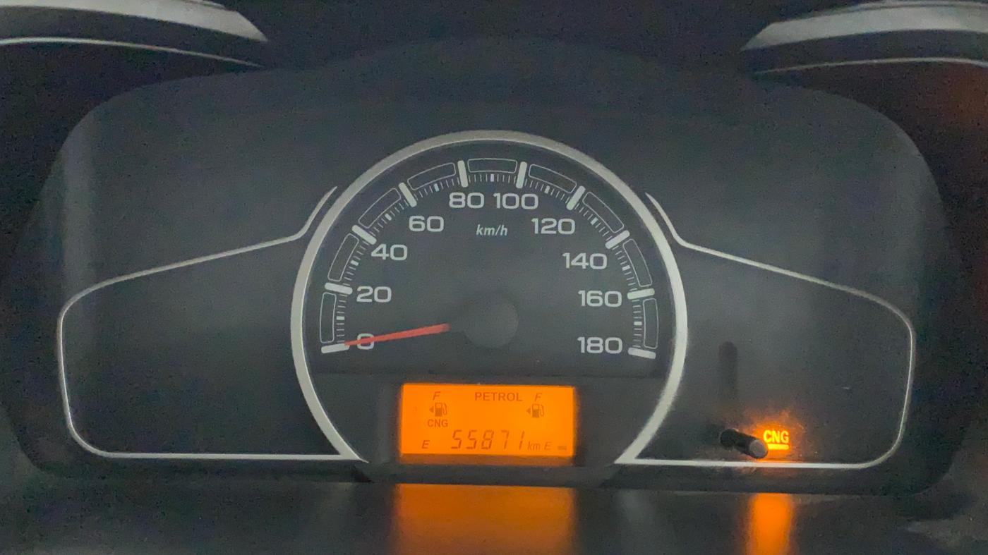 2019 Maruti Alto LXI CNG, CNG, Manual, 55,871 km, Odometer Image
