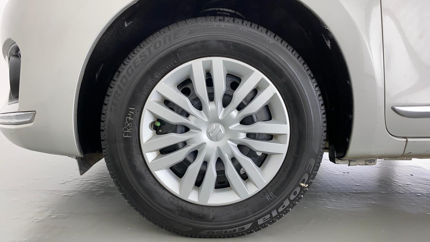 2017 Maruti Dzire VXI, Petrol, Manual, 22,106 km, Left Front Wheel