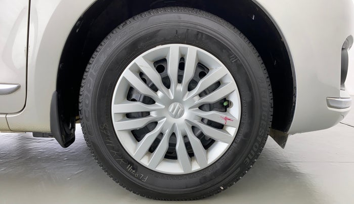 2017 Maruti Dzire VXI, Petrol, Manual, 22,106 km, Right Front Wheel