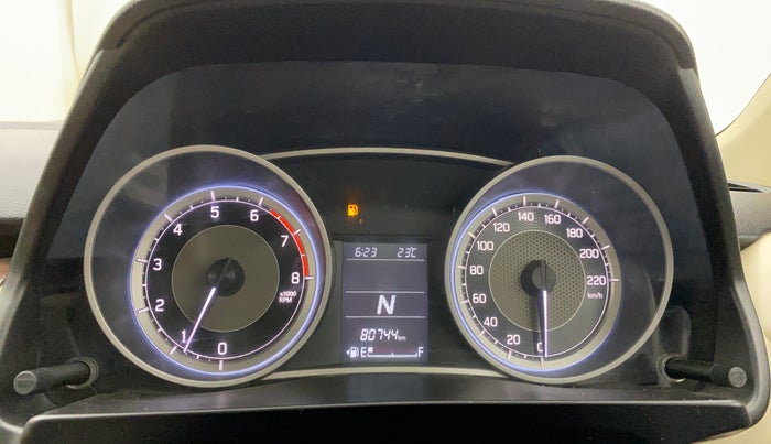 2019 Maruti Dzire VXI AMT, Petrol, Automatic, 80,706 km, Odometer Image