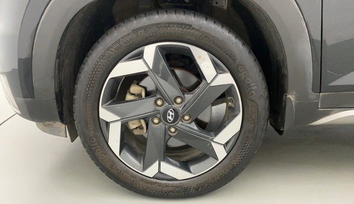 2021 Hyundai ALCAZAR PLATINUM 1.5 MT 7STR, Diesel, Manual, 23,155 km, Left Front Wheel