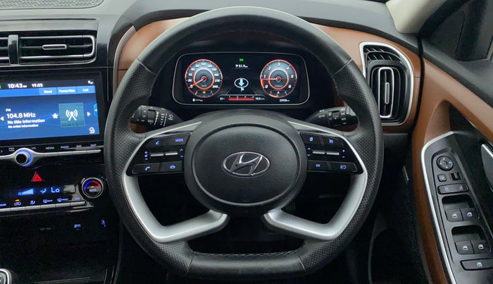 2021 Hyundai ALCAZAR PLATINUM 1.5 MT 7STR, Diesel, Manual, 23,155 km, Steering Wheel Close Up