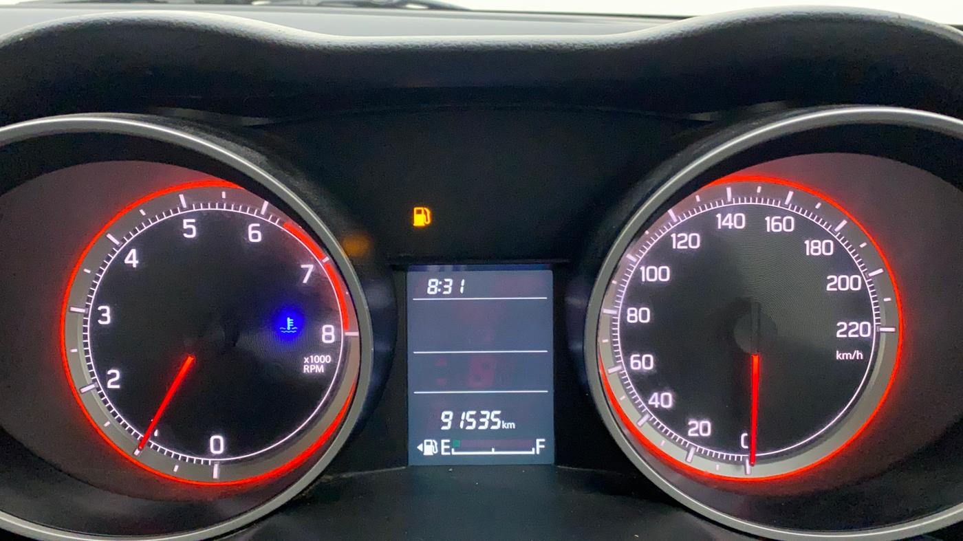 2018 Maruti Swift VXI, Petrol, Manual, 91,534 km, Odometer Image