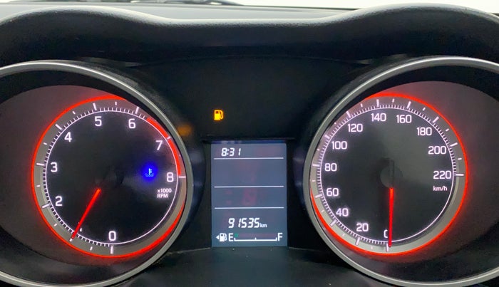 2018 Maruti Swift VXI, Petrol, Manual, 91,534 km, Odometer Image