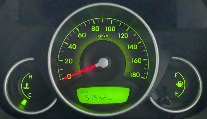 2014 Hyundai Eon MAGNA +, Petrol, Manual, 51,722 km, Odometer Image