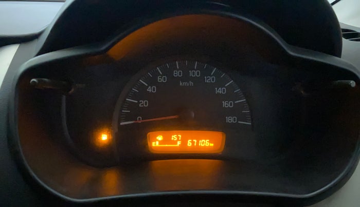 2016 Maruti Celerio VXI, CNG, Manual, 67,097 km, Odometer Image