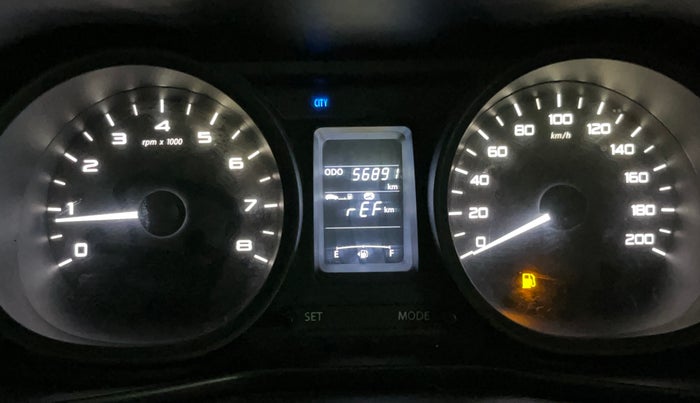 2020 Tata NEXON XM PETROL, Petrol, Manual, 56,882 km, Odometer Image