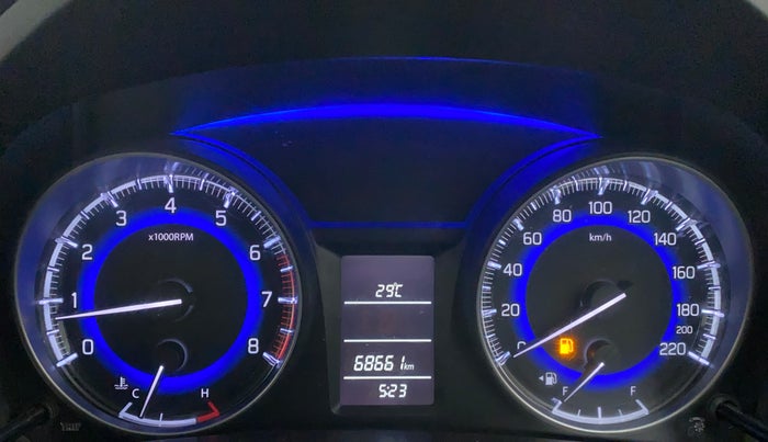 2015 Maruti Baleno DELTA PETROL 1.2, CNG, Manual, 68,661 km, Odometer Image