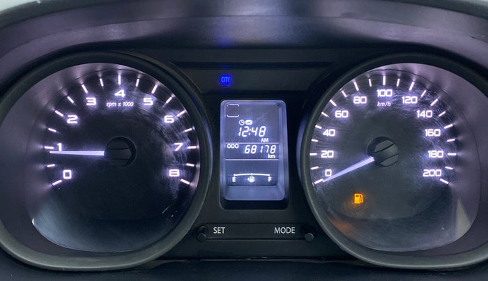 2016 Tata Tiago XT PETROL, CNG, Manual, 68,178 km, Odometer Image