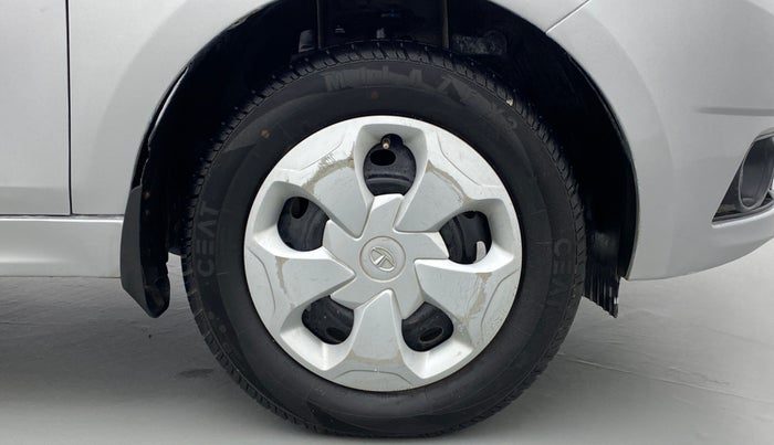 2016 Tata Tiago XT PETROL, CNG, Manual, 68,178 km, Right Front Wheel