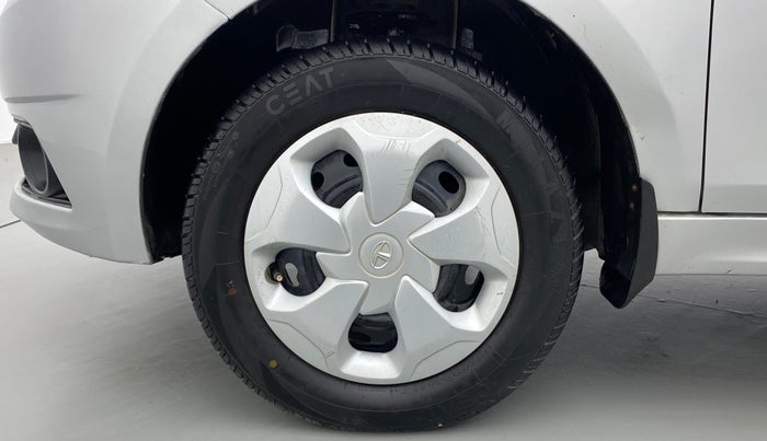 2016 Tata Tiago XT PETROL, CNG, Manual, 68,178 km, Left Front Wheel