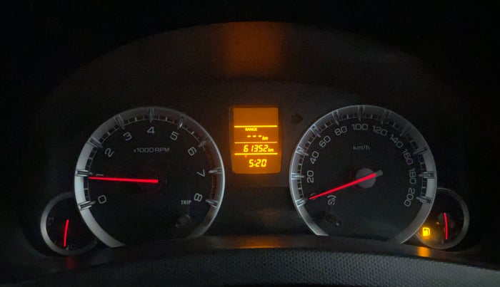 2014 Maruti Swift VXI, Petrol, Manual, 61,343 km, Odometer Image