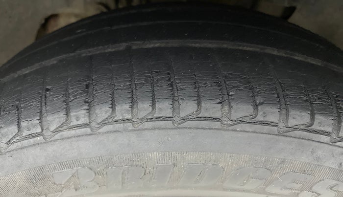 2017 Tata TIGOR XZ (O) PETROL, Petrol, Manual, 49,189 km, Left Front Tyre Tread