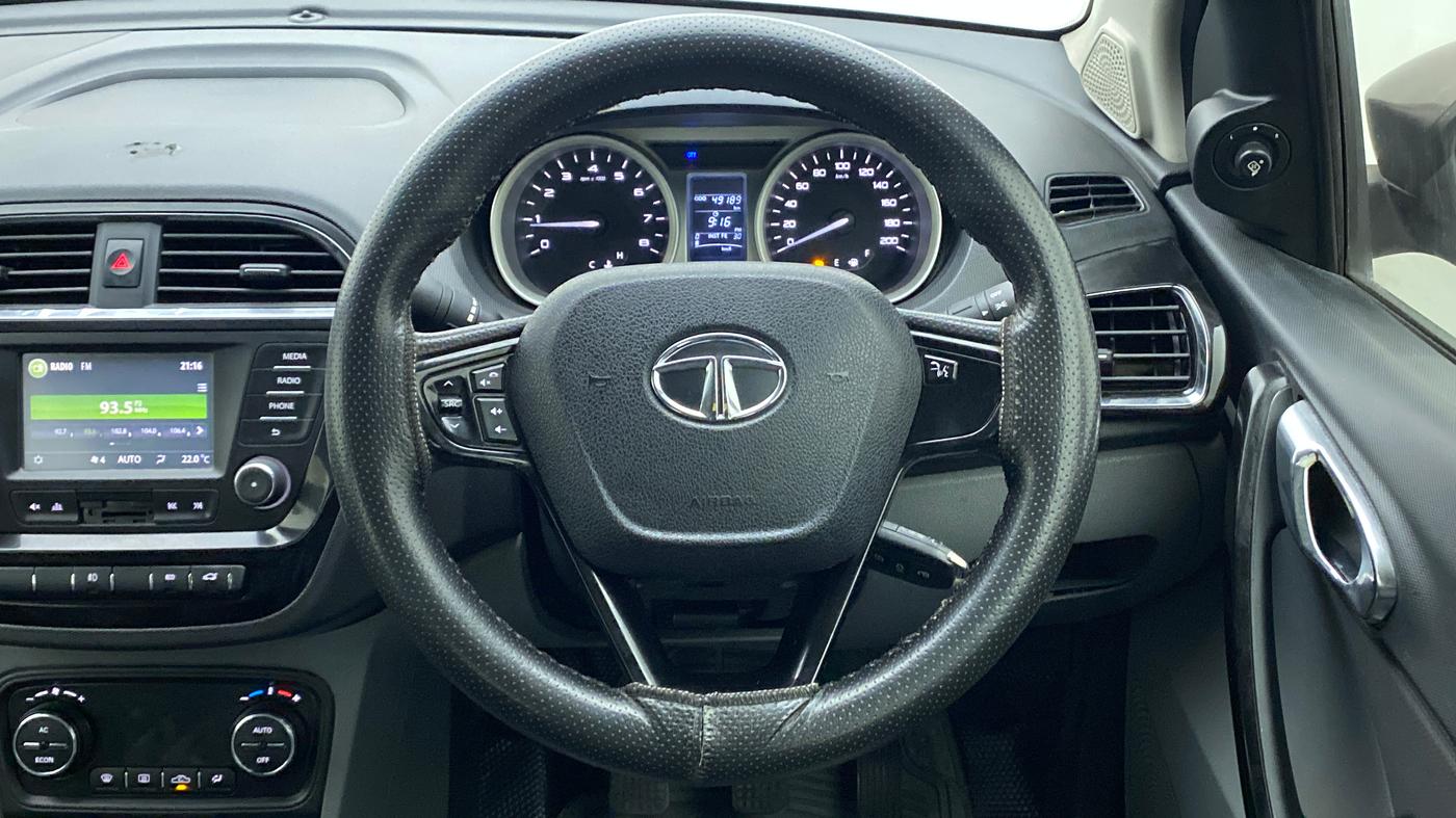 2017 Tata TIGOR XZ (O) PETROL, Petrol, Manual, 49,189 km, Steering Wheel Close Up