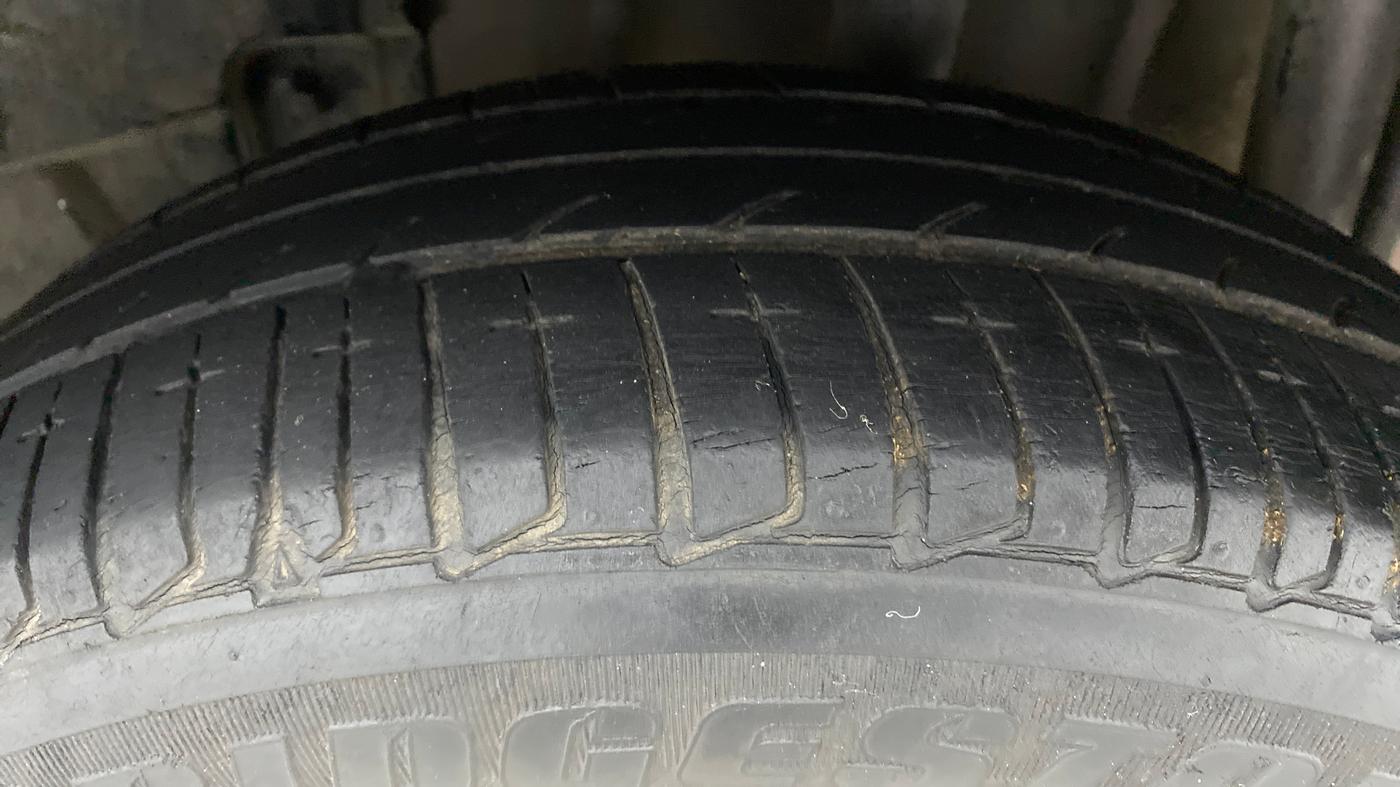 2017 Tata TIGOR XZ (O) PETROL, Petrol, Manual, 49,189 km, Left Rear Tyre Tread