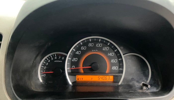 2015 Maruti Wagon R 1.0 VXI, Petrol, Manual, 54,011 km, Odometer Image